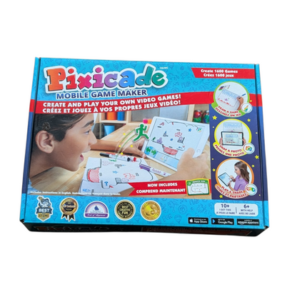 Jeu Pixicade Créez et jouez à vos propres jeux vidéo!