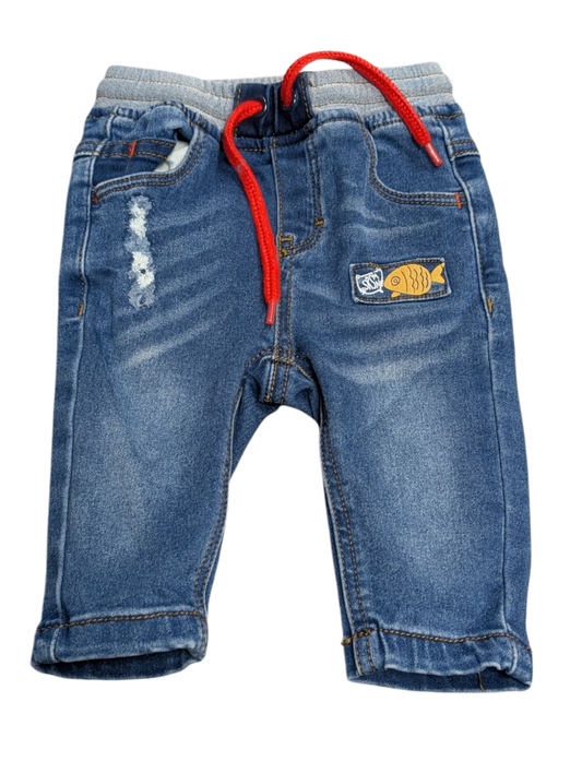 Jeans 6-9mois Souris Mini