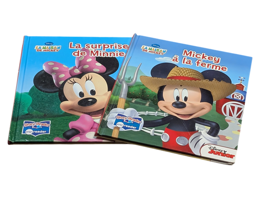 Livres (2) Disney