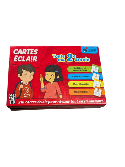 Cartes éclair Toute ma 2e année