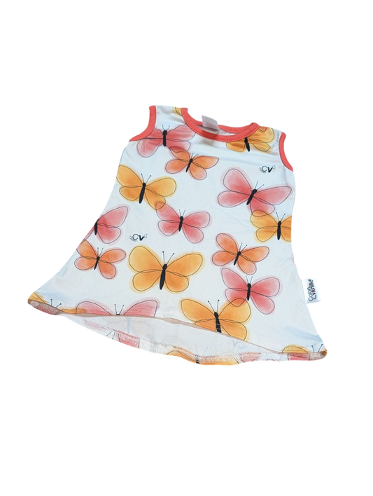 Camisole 6-12mois Coton Vanille