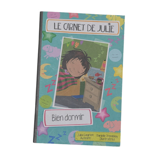 Livre Le carnet de Julie Bien Dormir