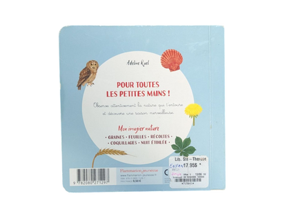 Livre L'été mon imagier nature