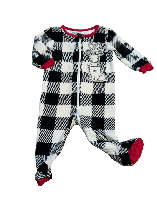 Pyjama polar 6-9mois Canadiana