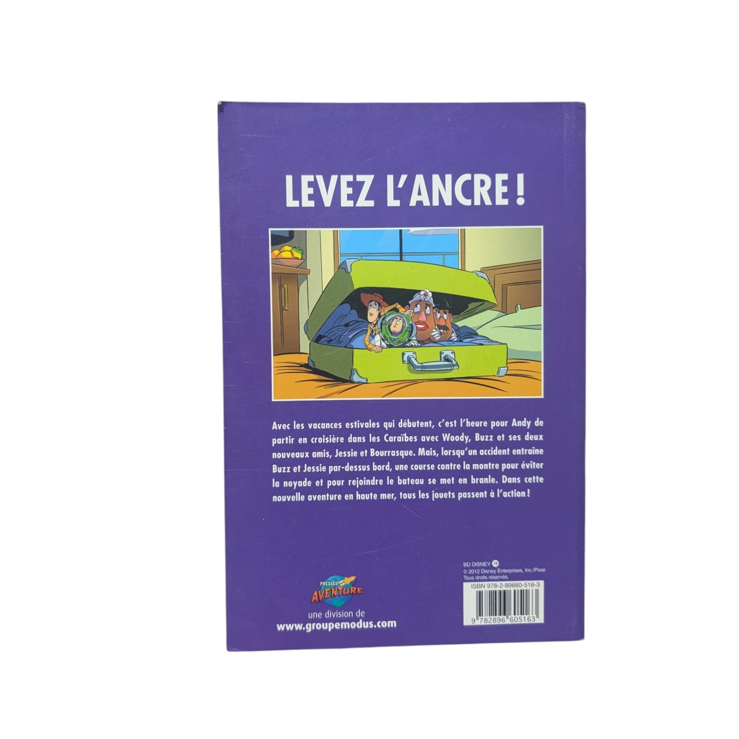 Livre Histoire de jouets Jouets à Bord PIXAR