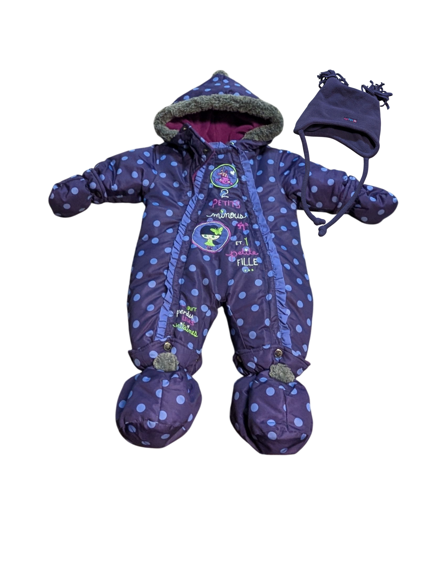 Habit hiver 3mois Peluche et tartine