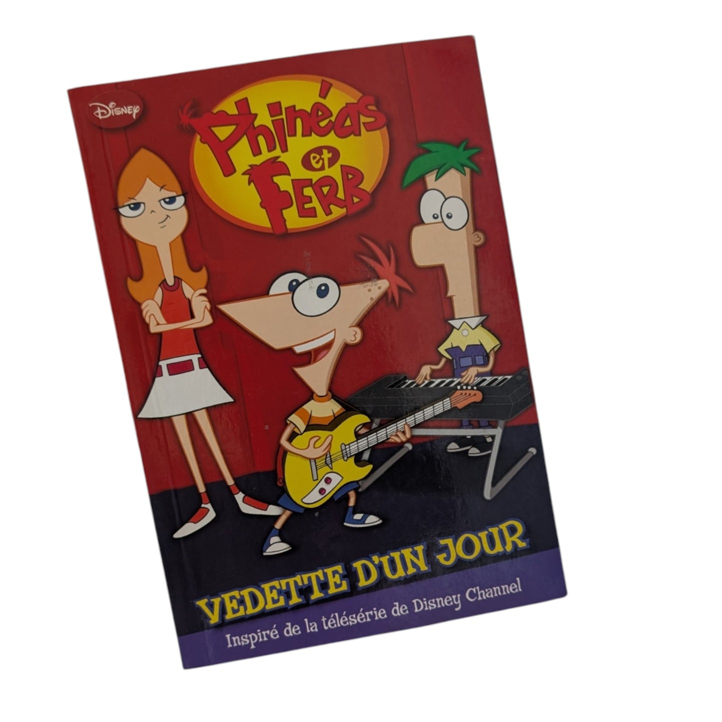 Livre Phinéas et Ferb Vedette du jour