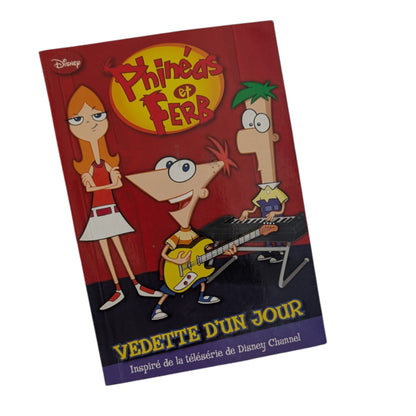 Livre Phinéas et Ferb Vedette du jour