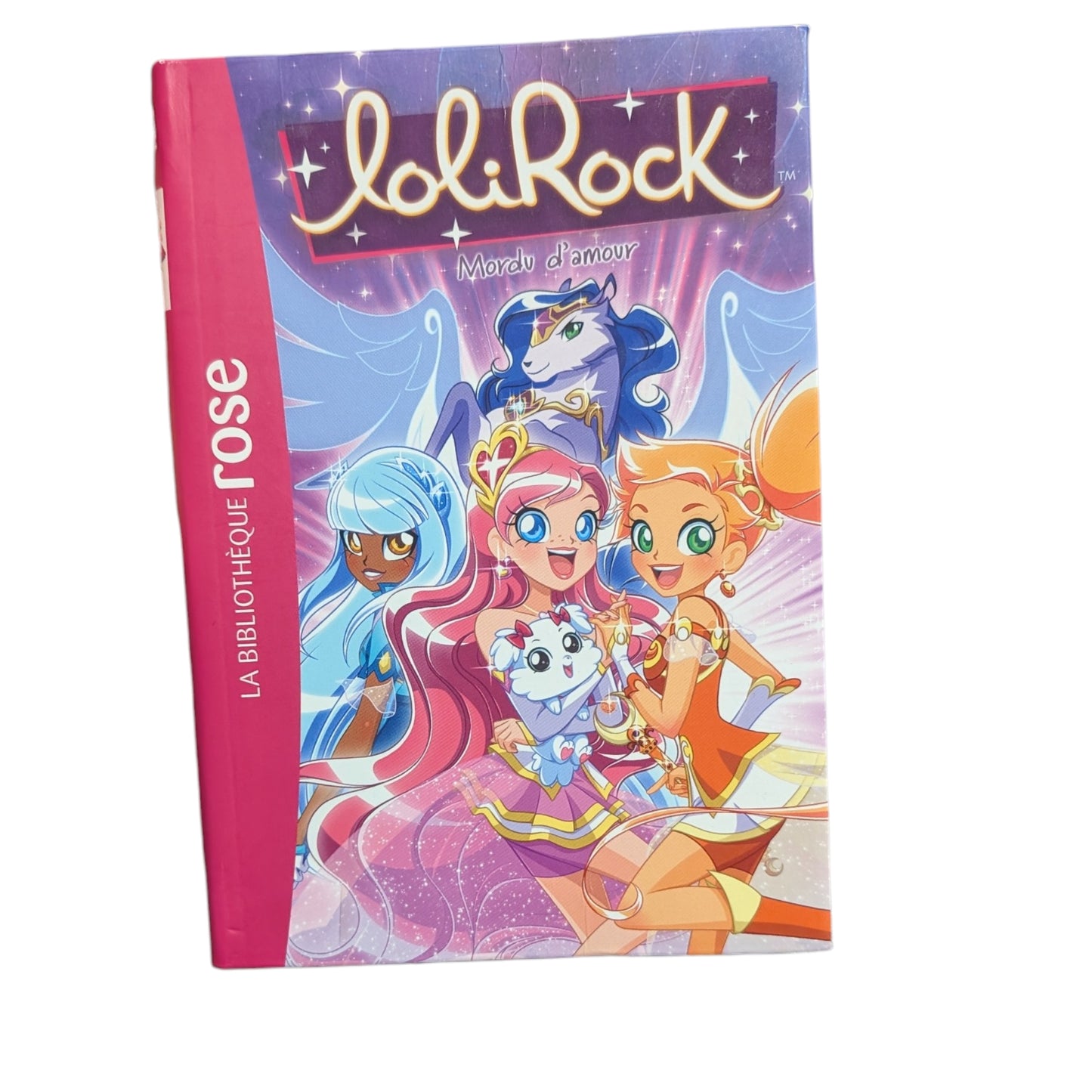 Livre Mordu d'amour Loli Rock - La Bibliothèque Rose