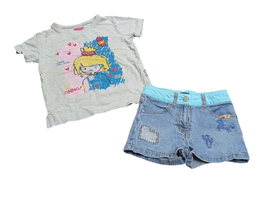 Ensemble 4-5ans Souris Mini*