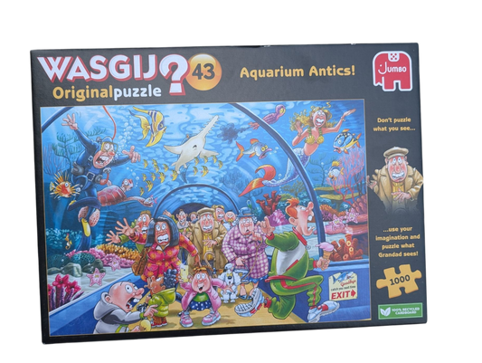 Casse-tête 1000mrcx Wasgij Original Aquarium Antics!