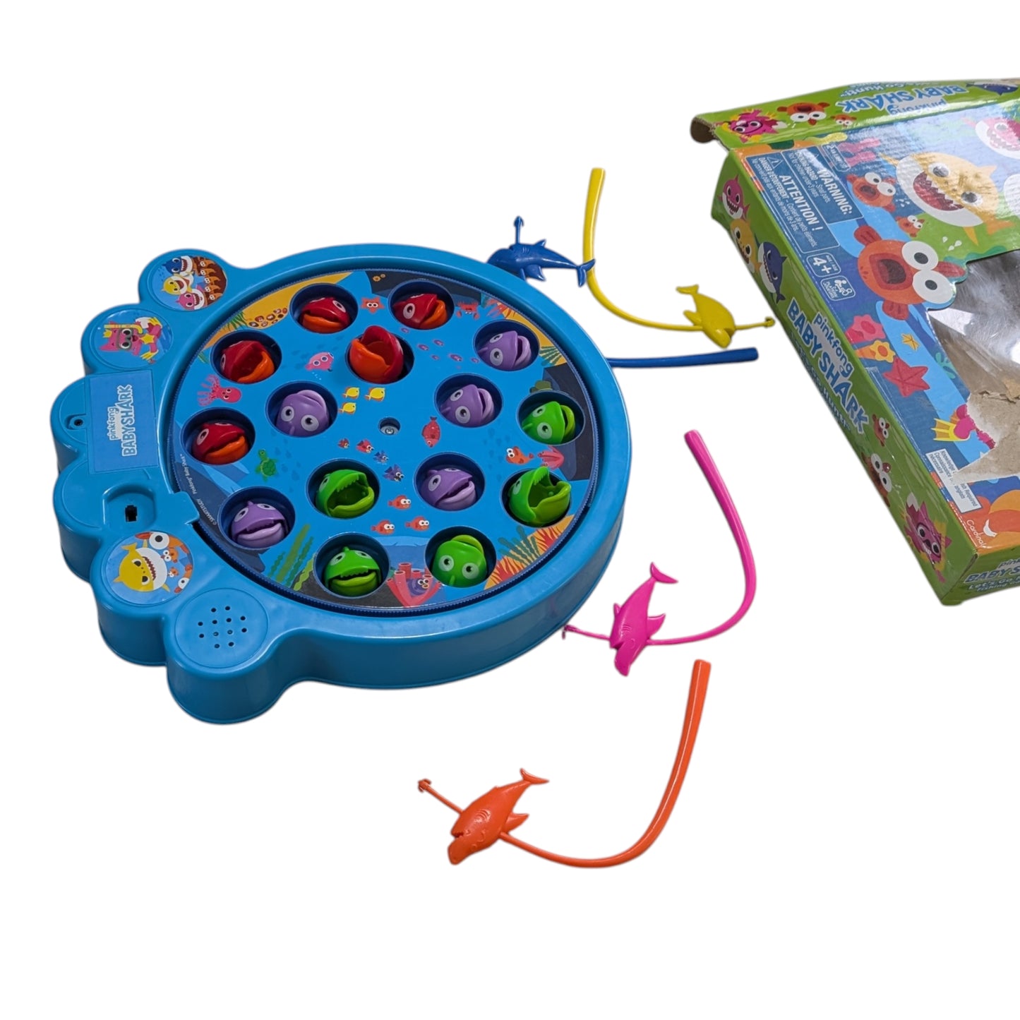 Jeux pêche poissons Baby Shark