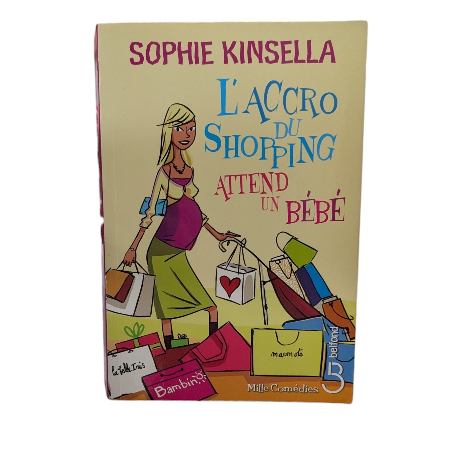 Livre L'accro du shopping attend un bébé