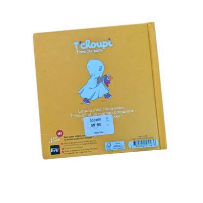 Livre T'Choupi fête Halloween