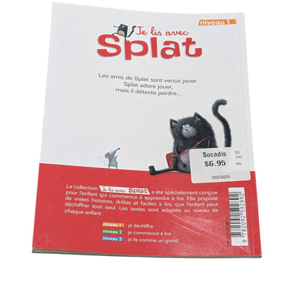 Livre Splat On joue? - Je lis avec Splat