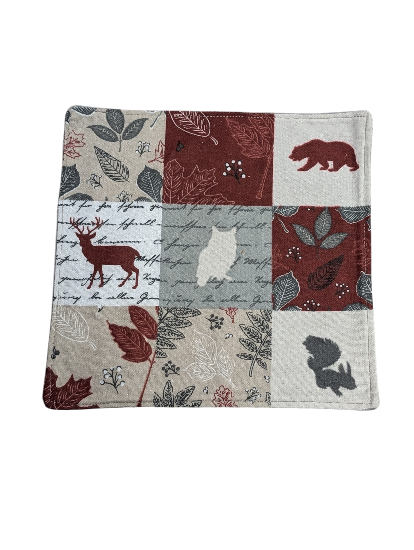 Débarbouillette 9X9" Créations Marie Rouette Neuf