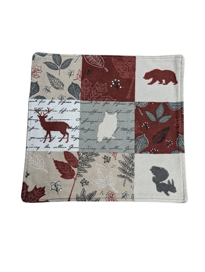 Débarbouillette 9X9" Créations Marie Rouette Neuf