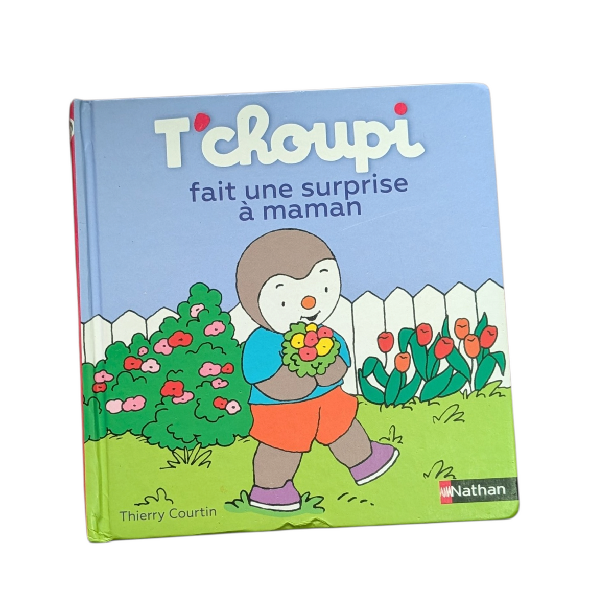 Livre T'Choupi fait une surprise à maman