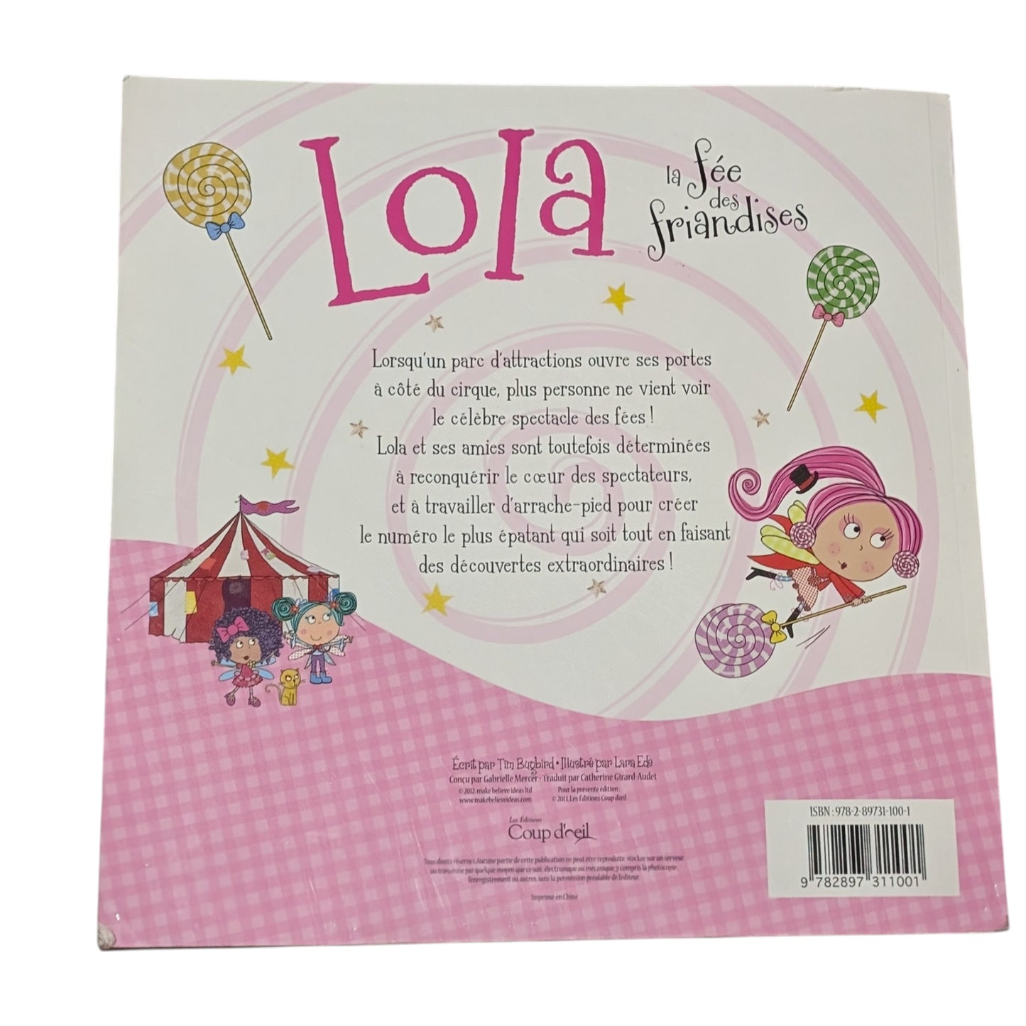 Livre Lola la fée des friandises