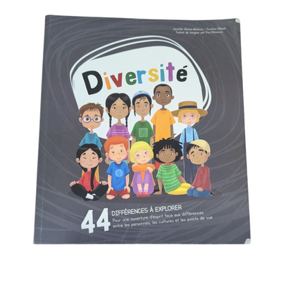 Livre Diversité 44 différences à explorer