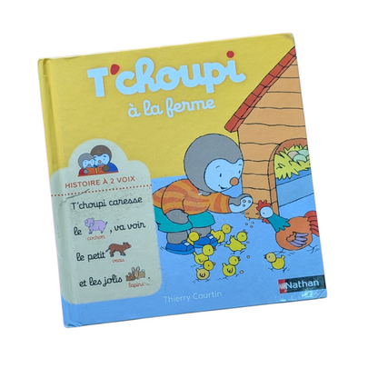 Livre T'Choupi à la ferme