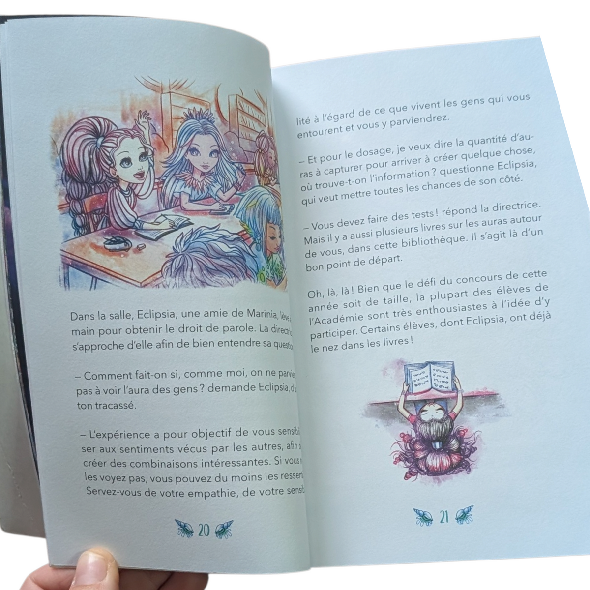 Livre Marinia et le coeur de feu - Nebulous Stars