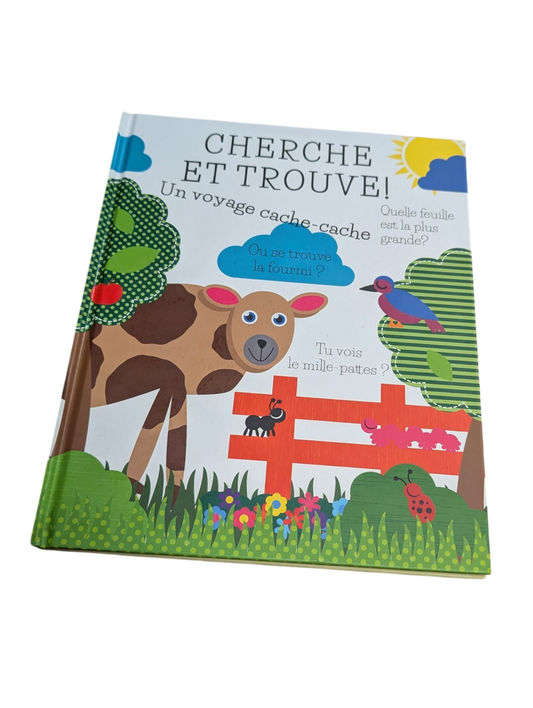 Livre Cherche et Trouve Un voyage Cache-Cache