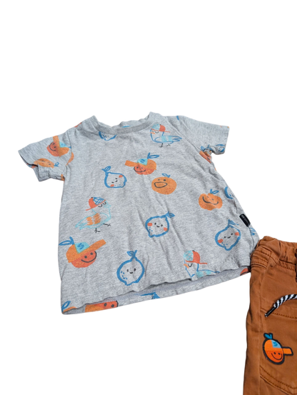 Ensemble 6-12mois Souris Mini