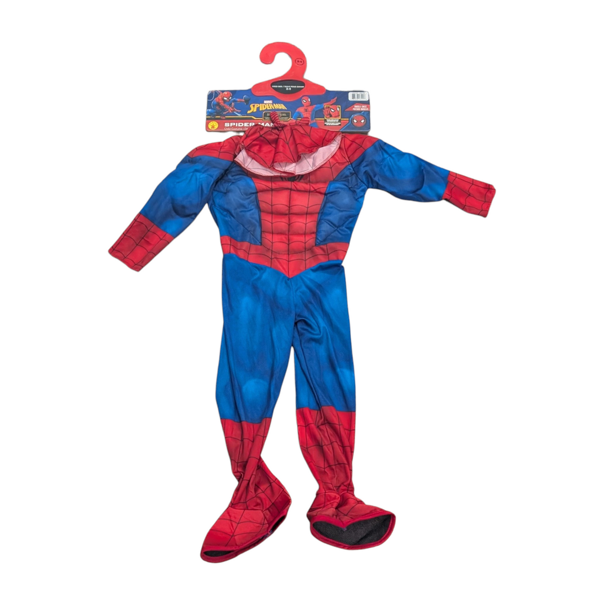 Déguisement 3-4ans Spiderman Neuf