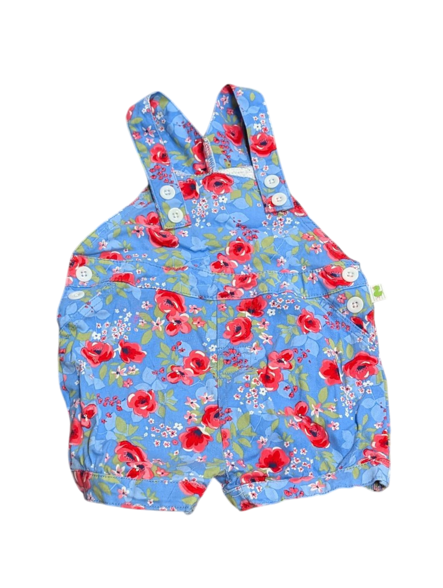 Salopette short 24mois Duck Duck Goose