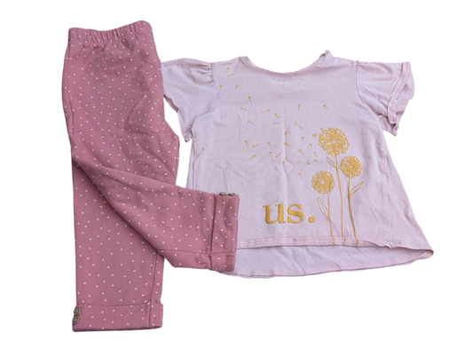Ensemble 18-24mois Zara & Rococo