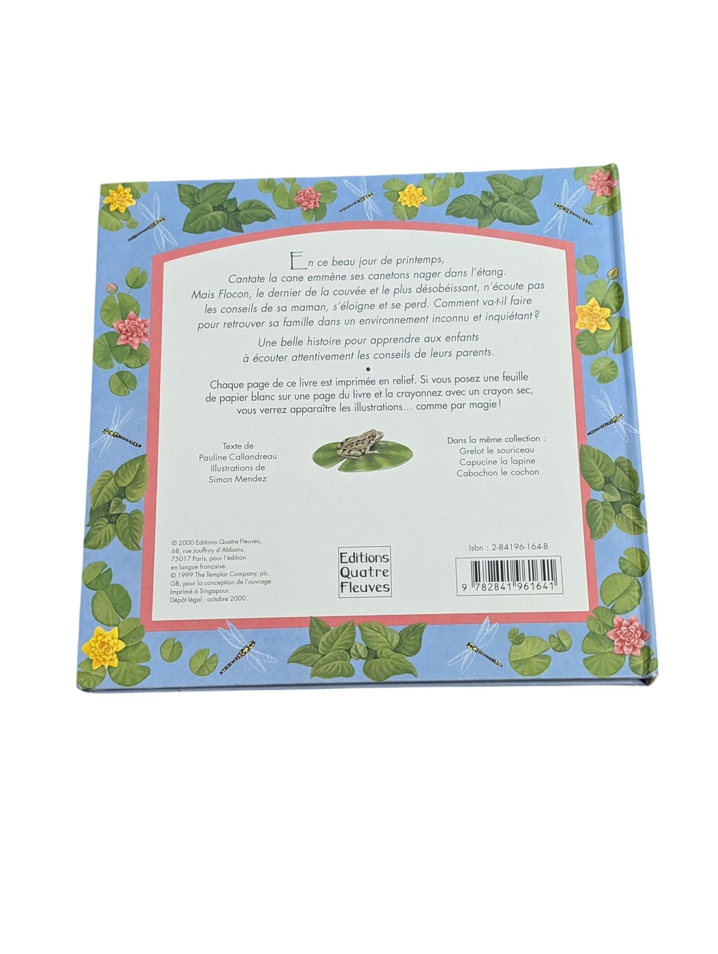 Livre Flocon le Caneton qui n'écoutait pas sa Maman -- Quatre Fleuves