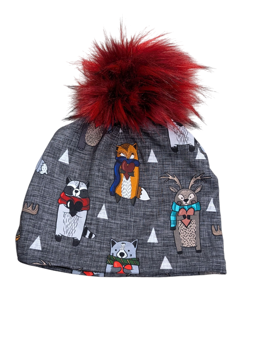 Tuque hiver 24mois - 3ans Créations Marie Rouette Neuf