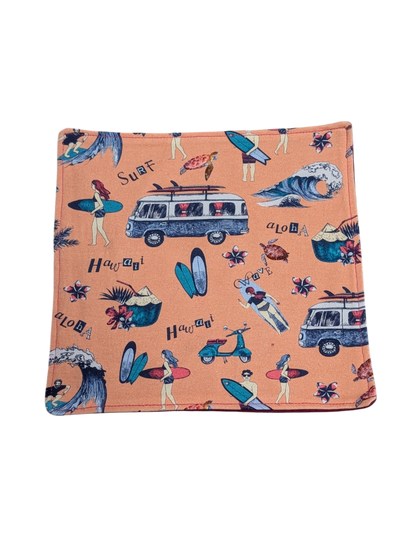 Débarbouillette 8X8" Créations Marie Rouette Neuf