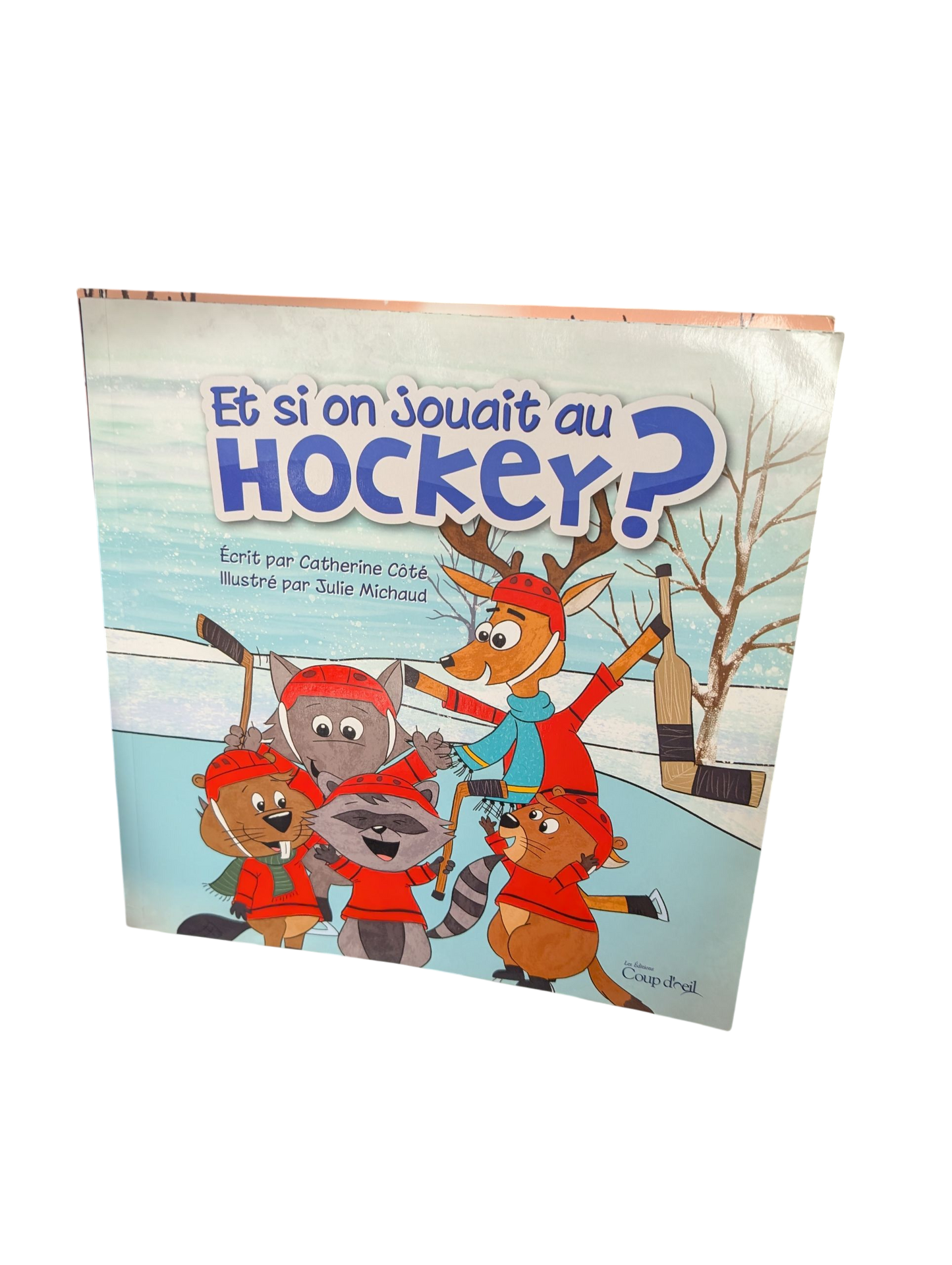 Livre Et si on jouait au Hockey?