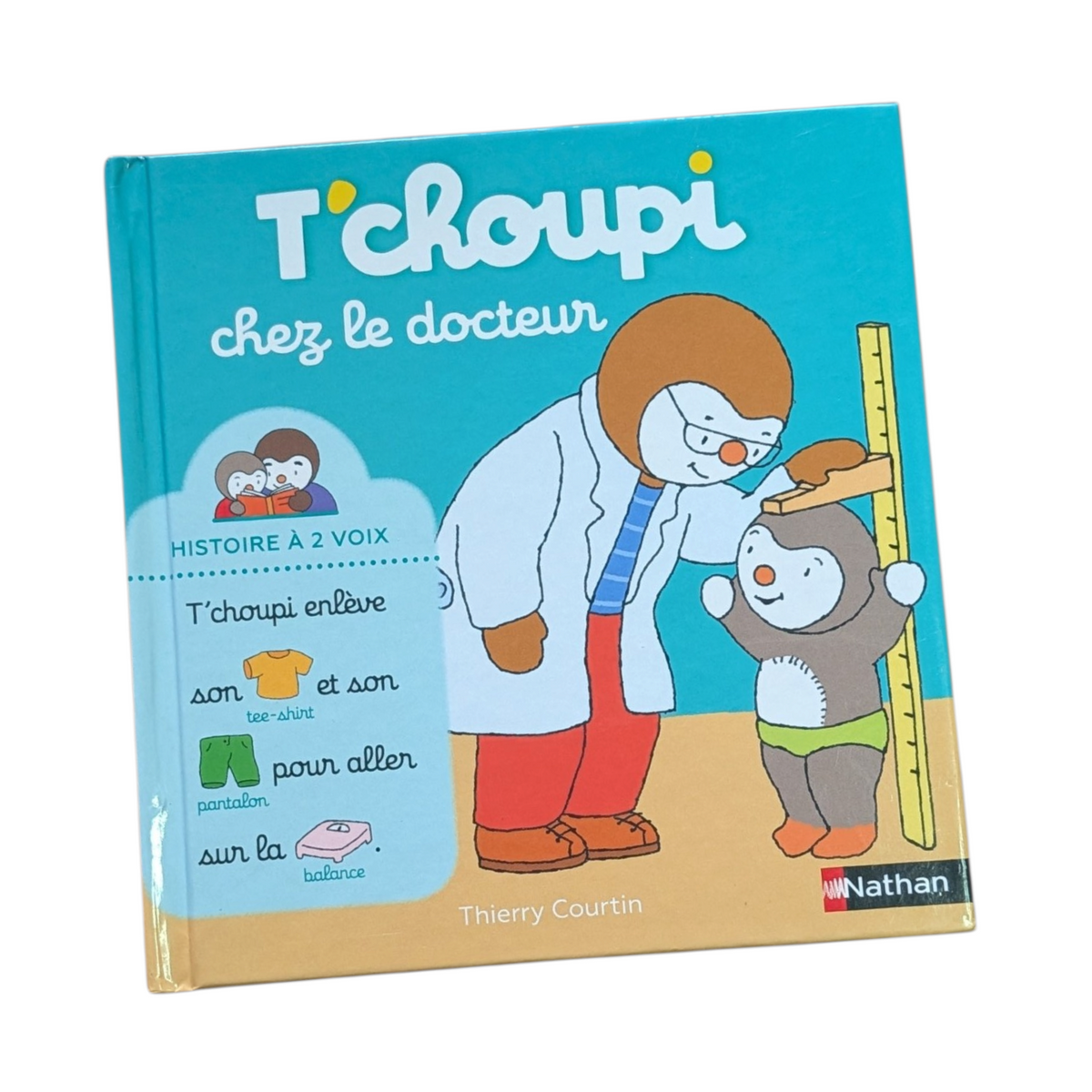 Livre T'Choupi chez le docteur