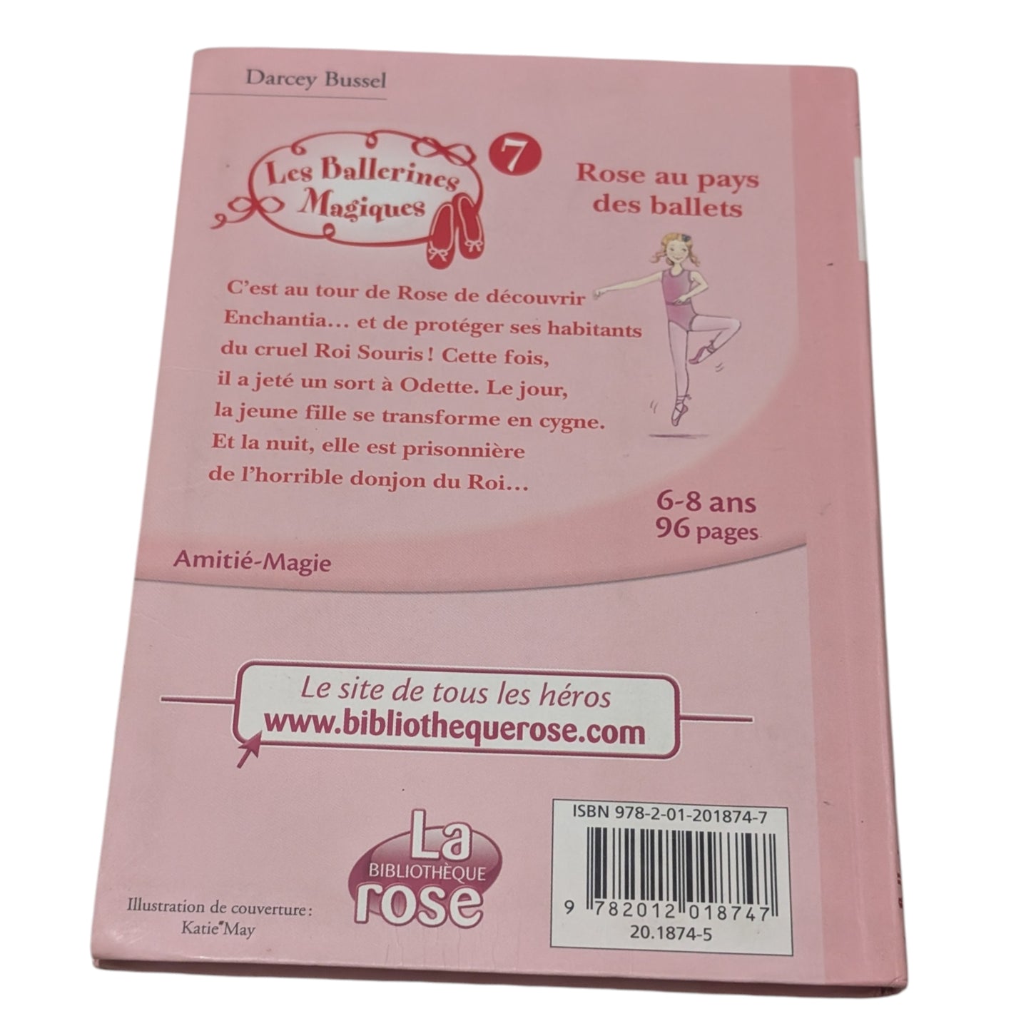 Livre Les Ballerines Magiques Rose au pays des ballets - La Bibliothèque rose