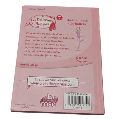 Livre Les Ballerines Magiques Rose au pays des ballets - La Bibliothèque rose