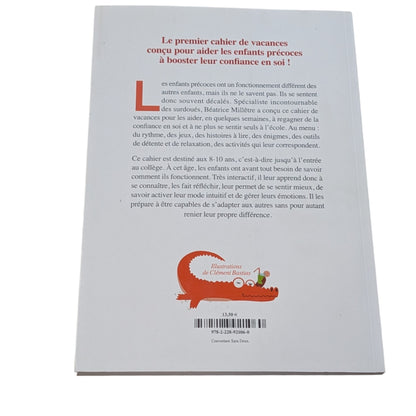 Livre Cahier de vacances pour enfants précoces NEUF