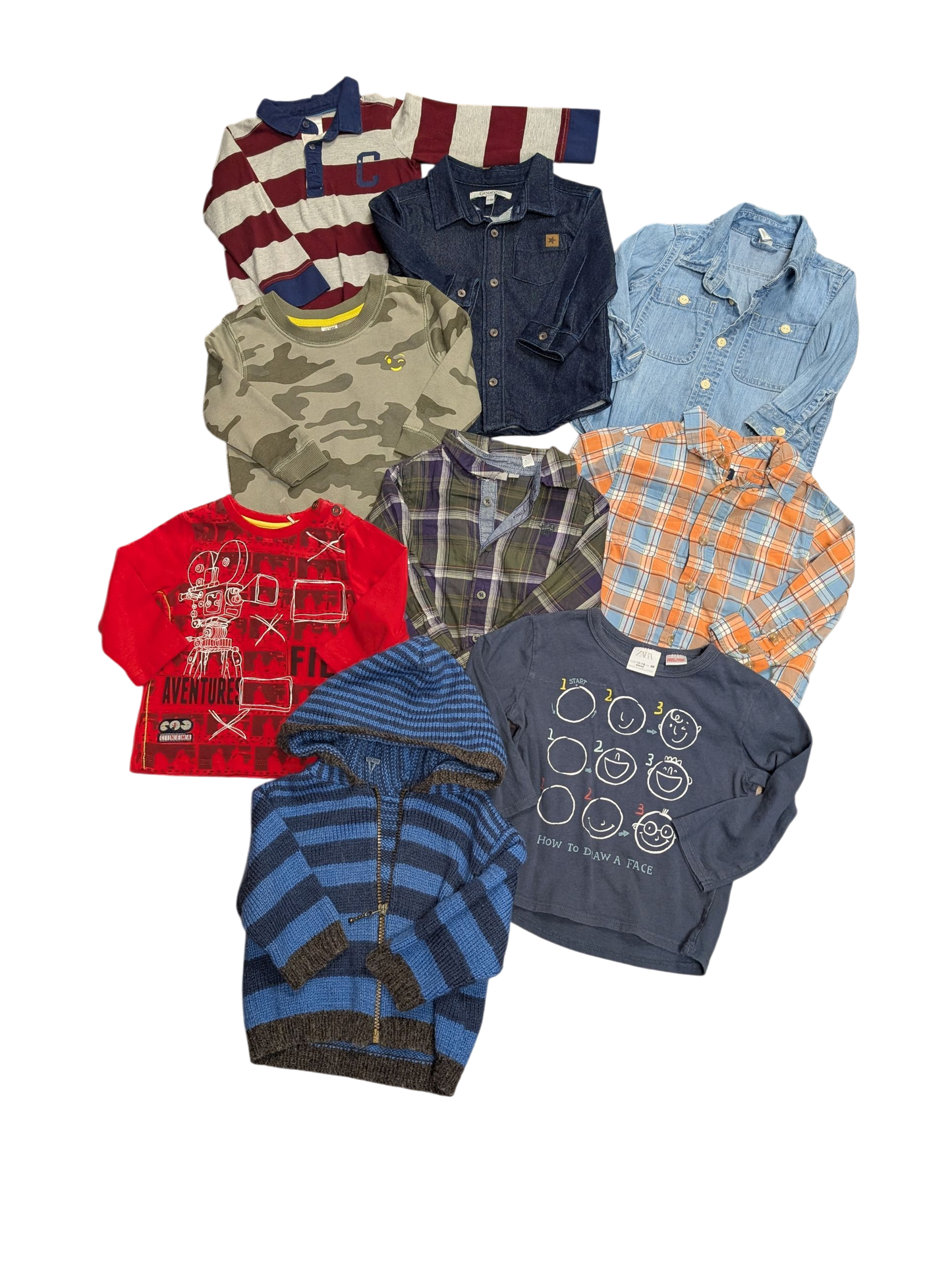 Lot 12-18mois Zara, Mexx, George, Deux par deux