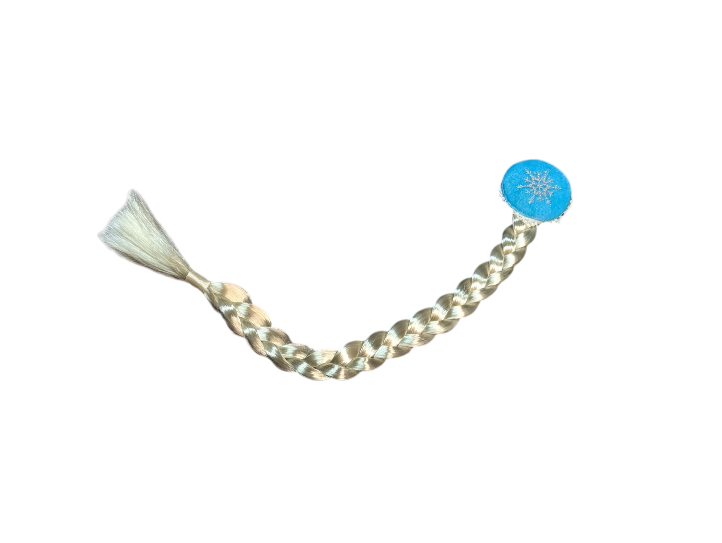 Pince à cheveux tresse Elsa Reine des Neiges