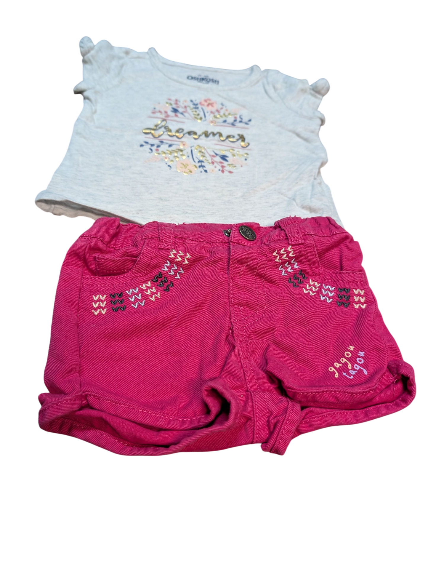 Ensemble 6mois Gagou Tagou & Oshkosh