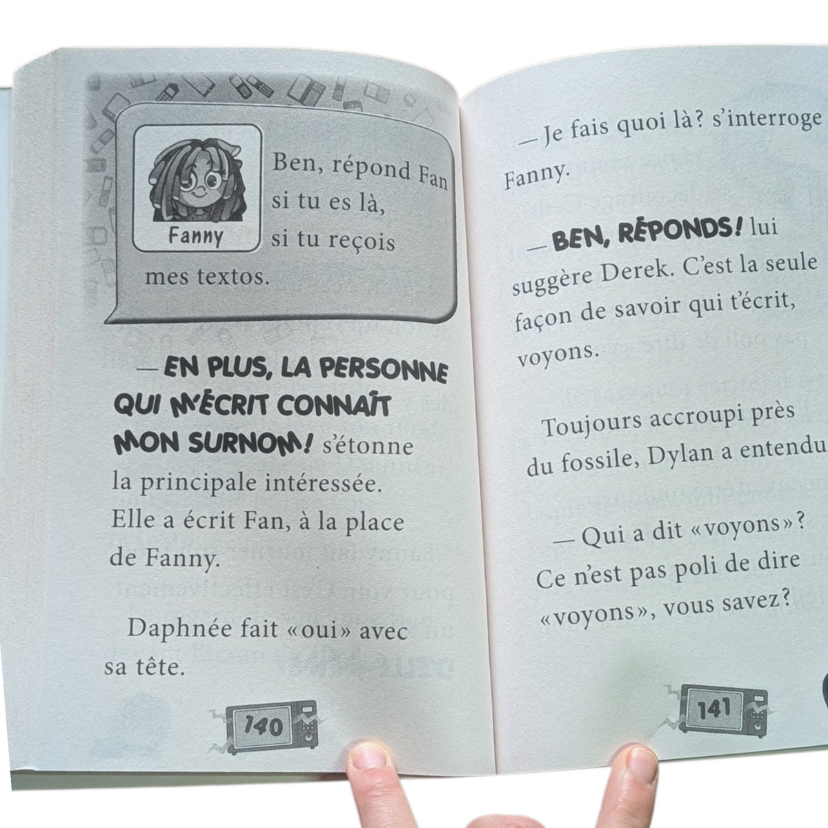 Livre Le monde totalement à l'envers de Fanny - Mon BIG à moi