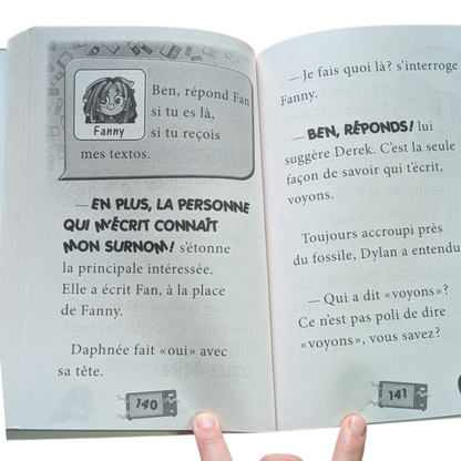 Livre Le monde totalement à l'envers de Fanny - Mon BIG à moi