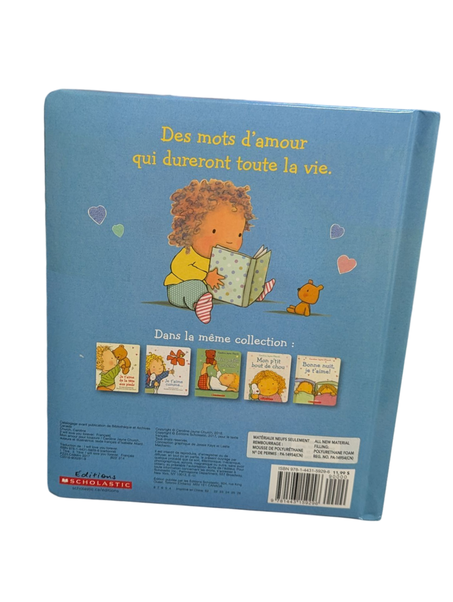 Livre Mon amour pour toujours