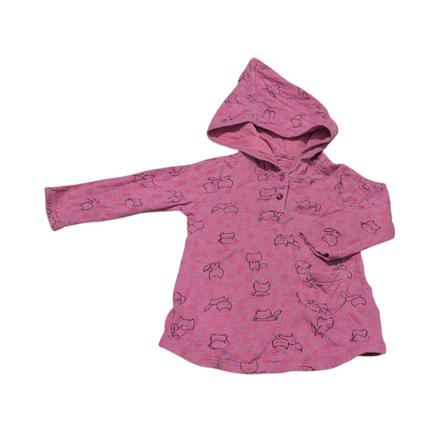 Chandail tunique 6-9mois Souris Mini