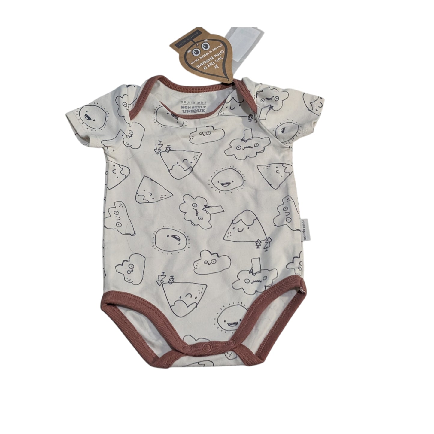Cache-couche 0-3mois Souris Mini Neuf