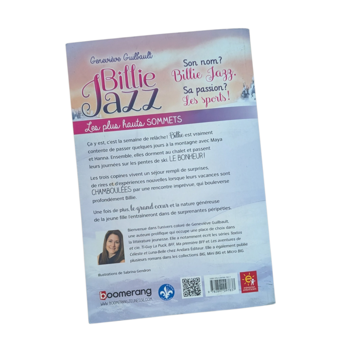 Livre Le plus haut des sommets - Billie Jazz T.13
