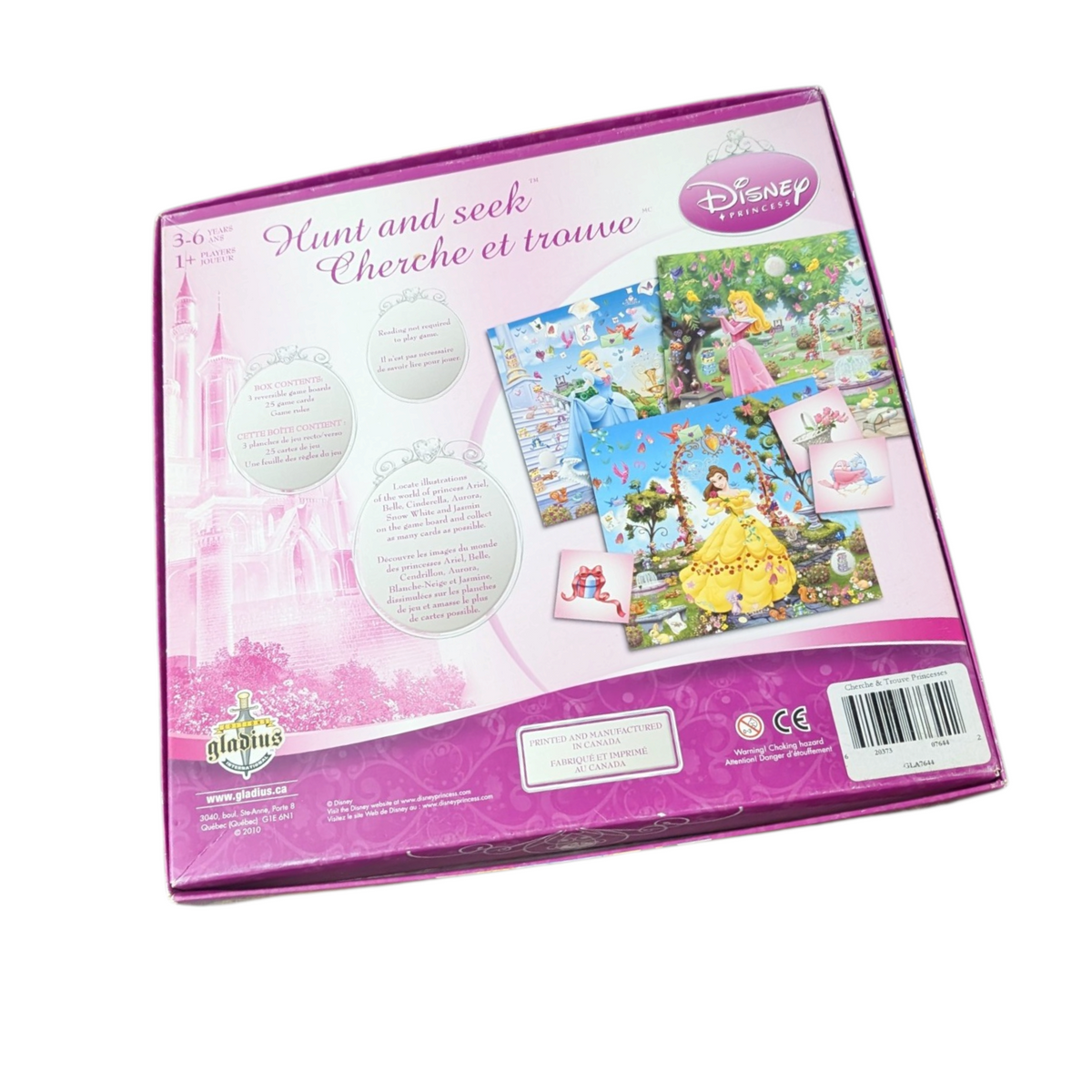 Jeu cherche et trouve Disney Princesses