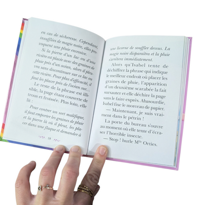 Livre L'école des licornes Isabel et Nuage - La bibliothèque rose